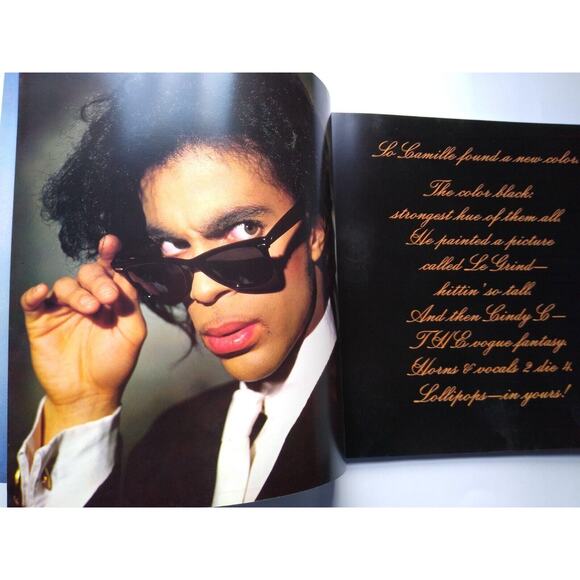 Prince Love Sexy Tour Book Original 1988 Pop Funk Soul Glam Rock Music Photos - Picture 8 of 10